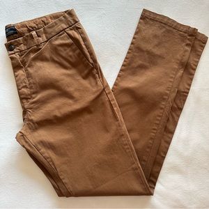 [Scotch & Soda] Camel Brown Stuart Stretch Chino Pants Size 30 x 32